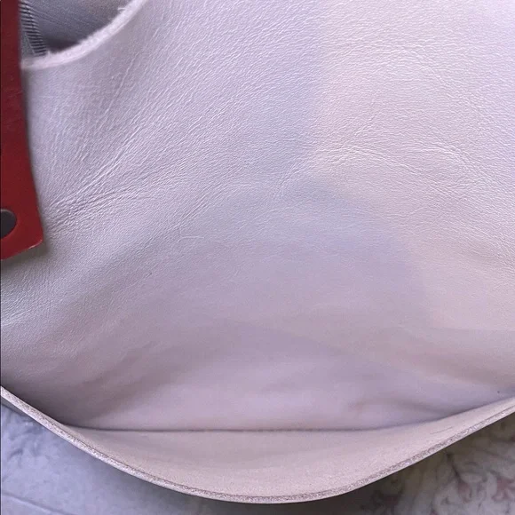 Portland Leather (Bone) Tote with Brown Straps Limited Edition - Picture 15 of 17